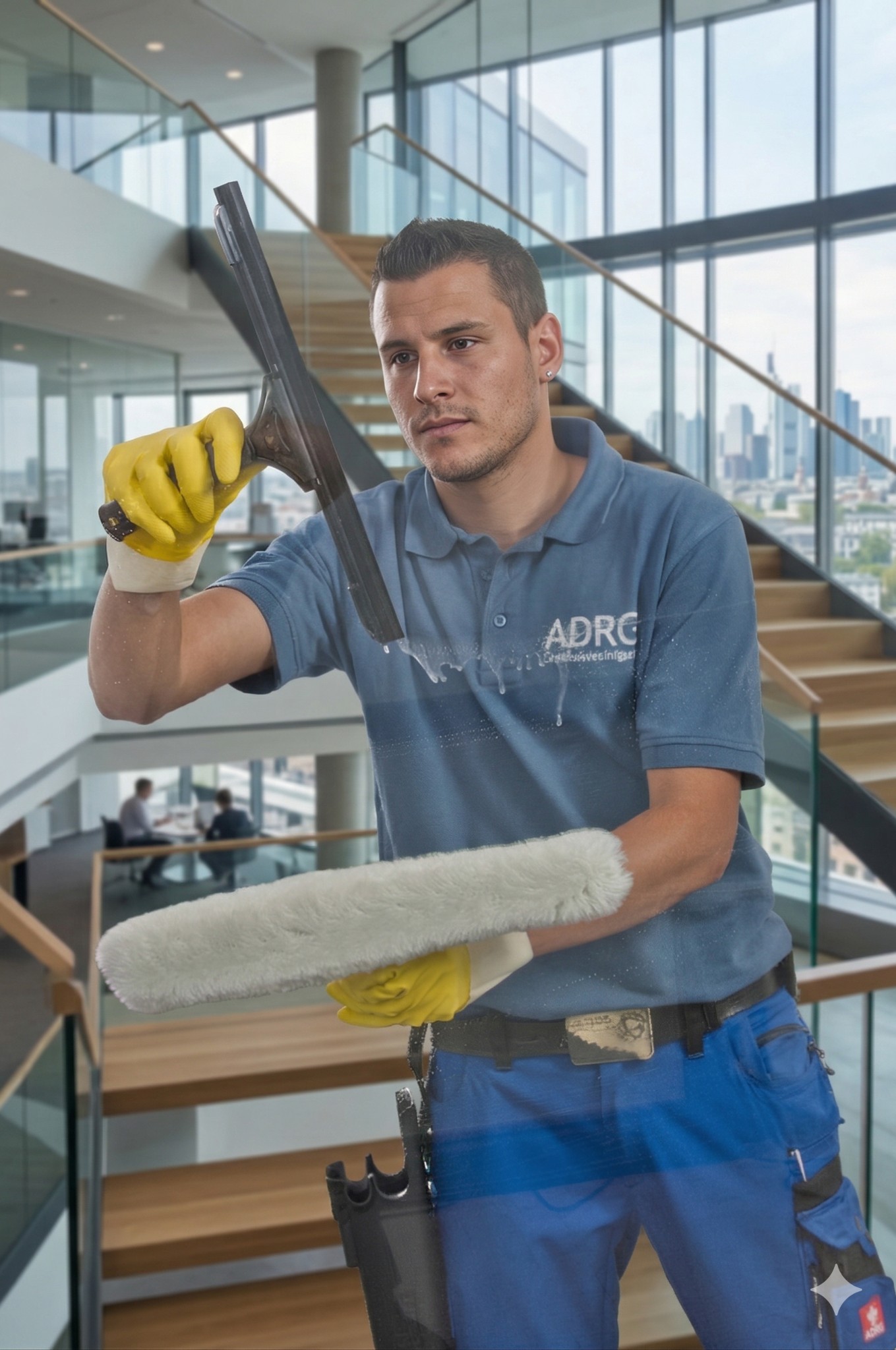 Fensterreinigung für Unternehmen und Gewerbe in Nürnberg